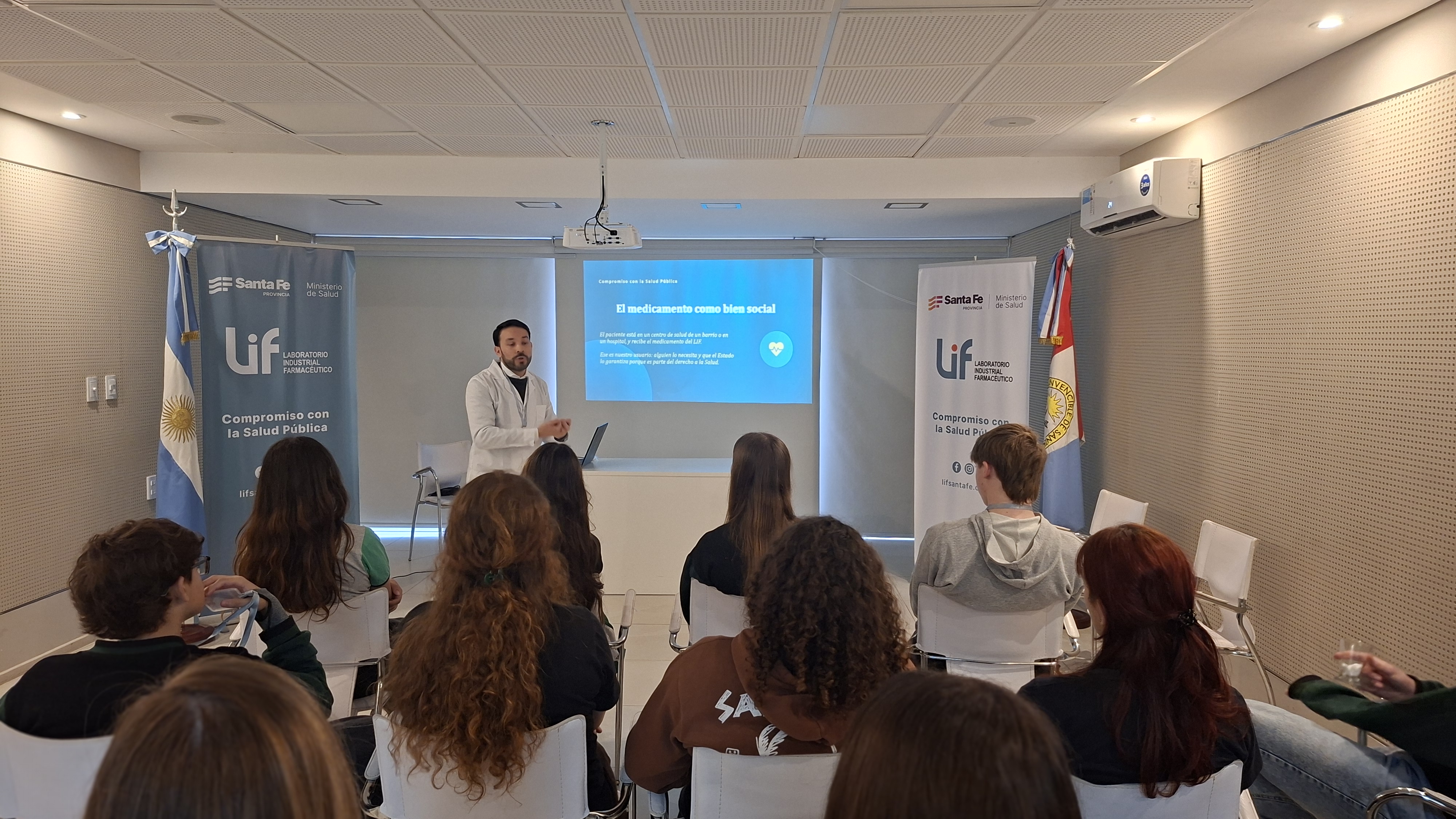 Visita al LIF Santa Fe